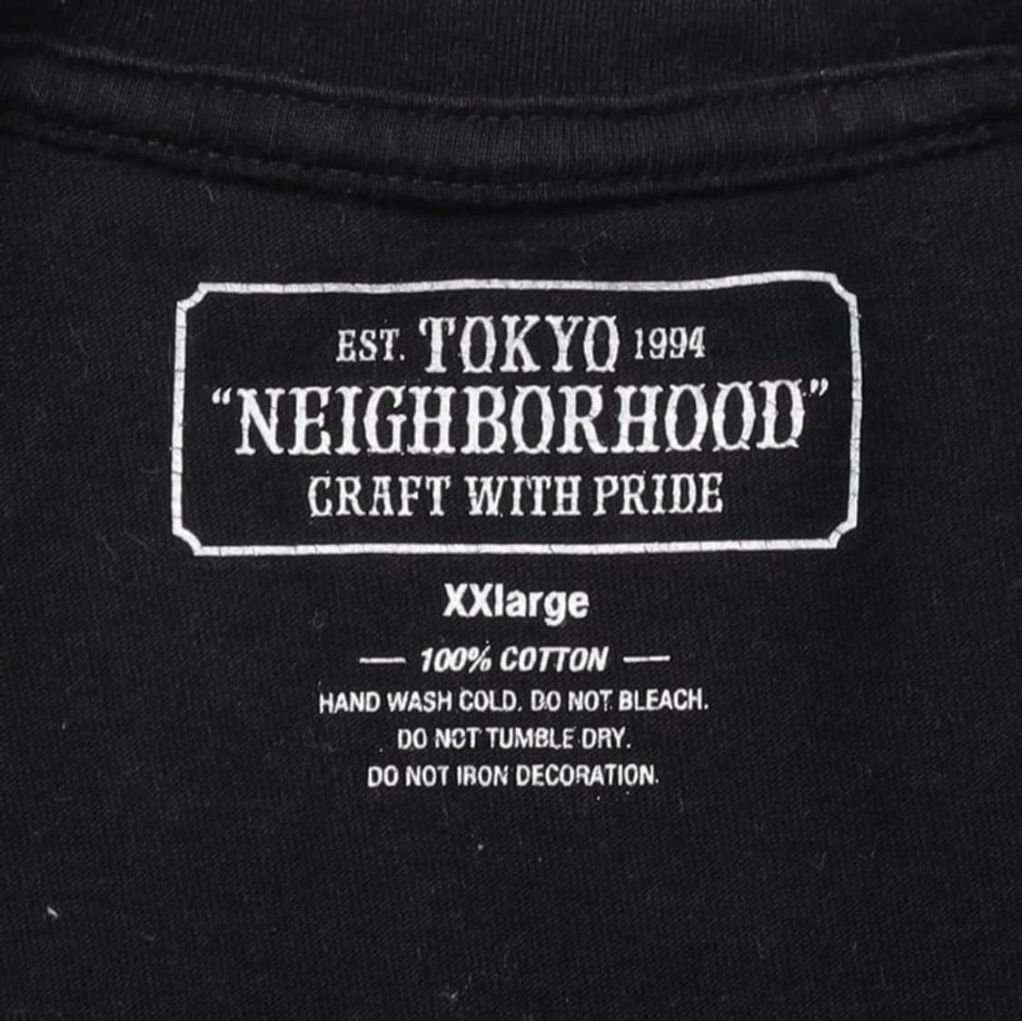 네이버후드 스컬 프린팅 티셔츠(XXL) 상품이미지8