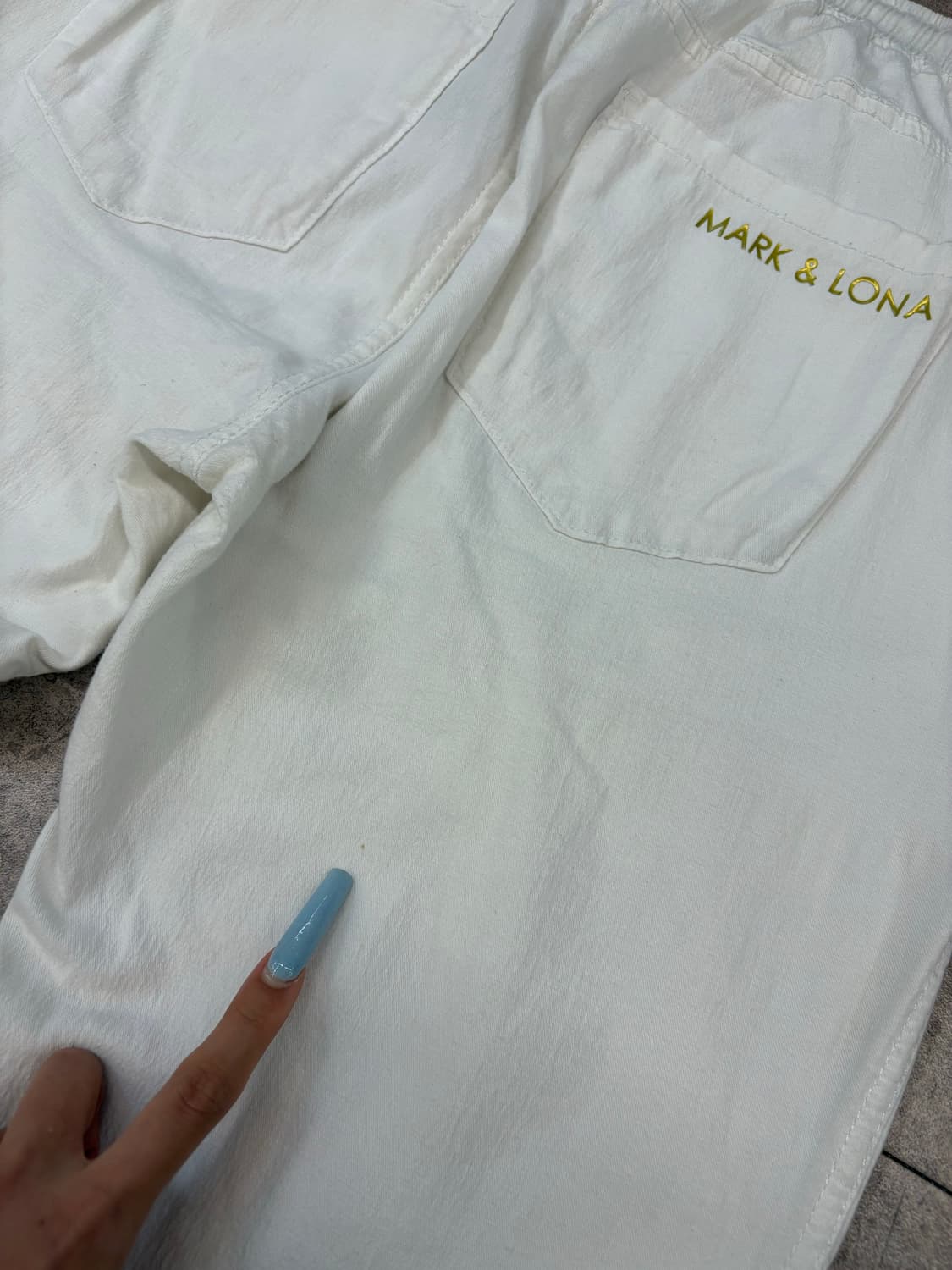 mark&lona 화이트 코튼 팬츠 #csz434 상품이미지8