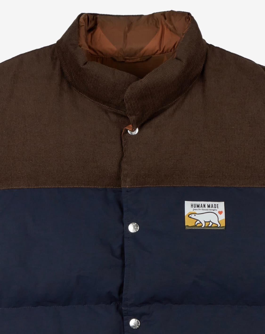 휴먼 메이드 리버시블 다운 베스트 네이비 상품이미지3