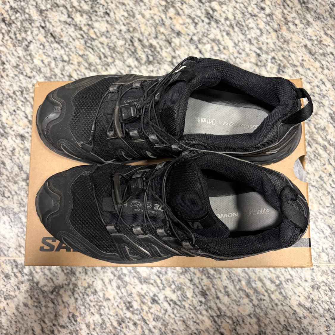 살로몬 Salomon XA 프로 Pro 3D 트래킹화 블랙 마그넷 255 상품이미지3