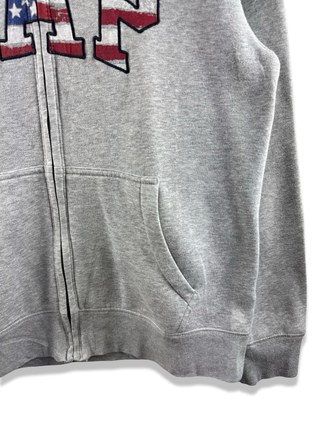 갭 성조기 그레이 후드집업3087 상품이미지5