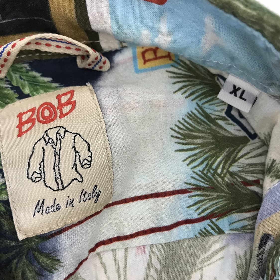 BOB 이태리메이드 하와이안 셔츠 [XL] 상품이미지4