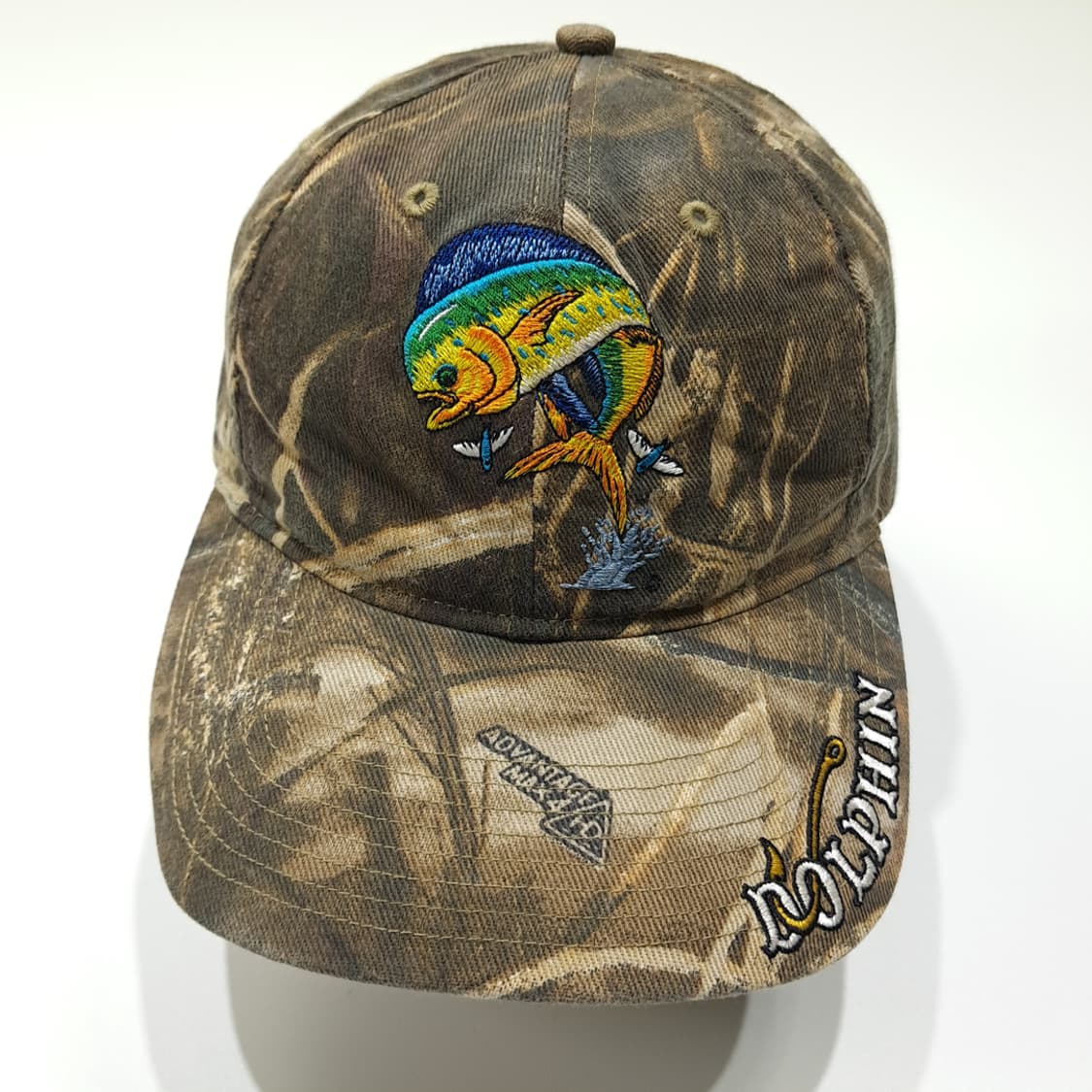 저스트 훅 엠 어드밴티지 맥스-4 HD 카모 돌핀 자수 볼캡 P2027 상품이미지3