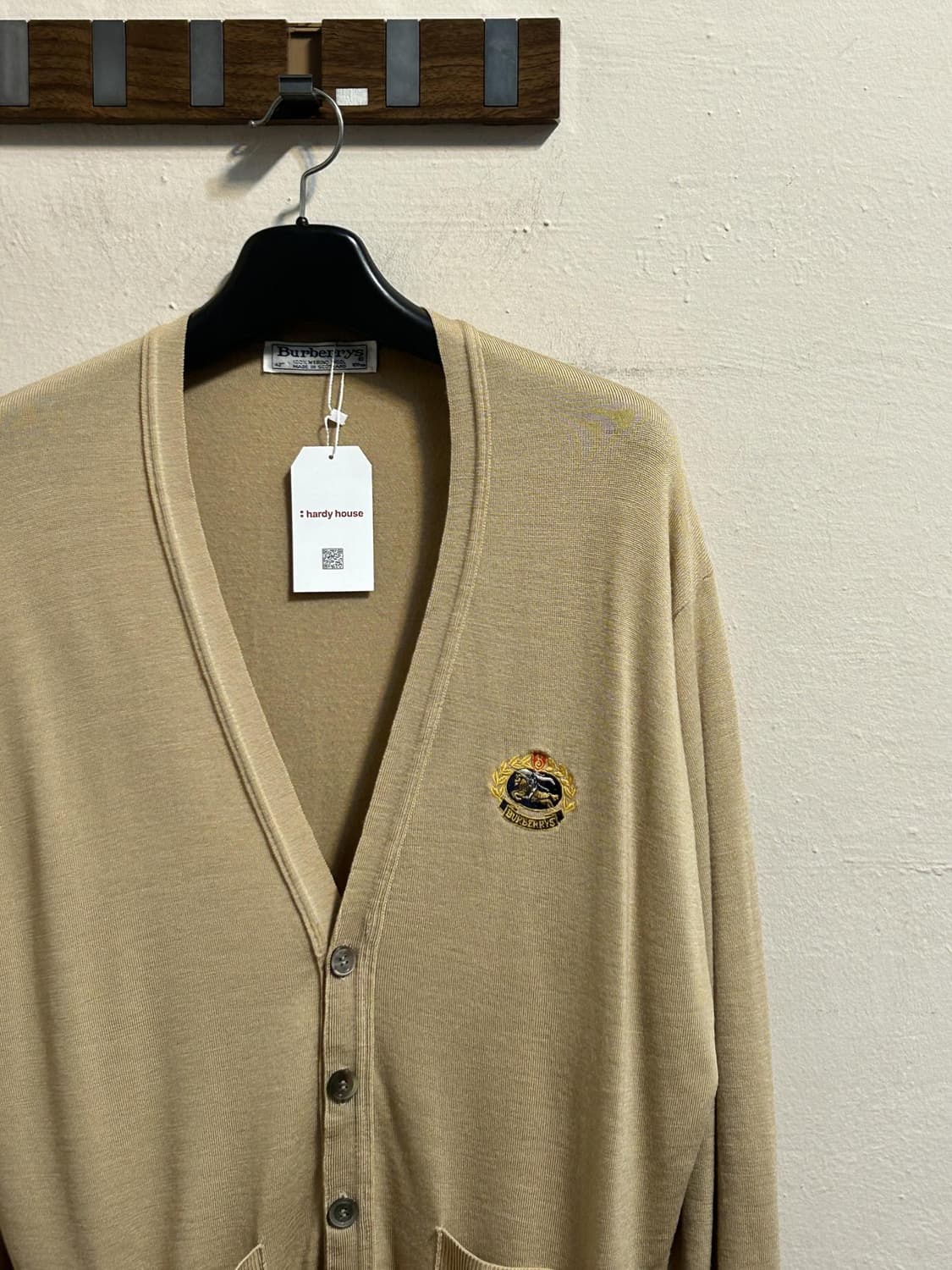 버버리 메리노울 엠블럼 가디건 상품이미지3