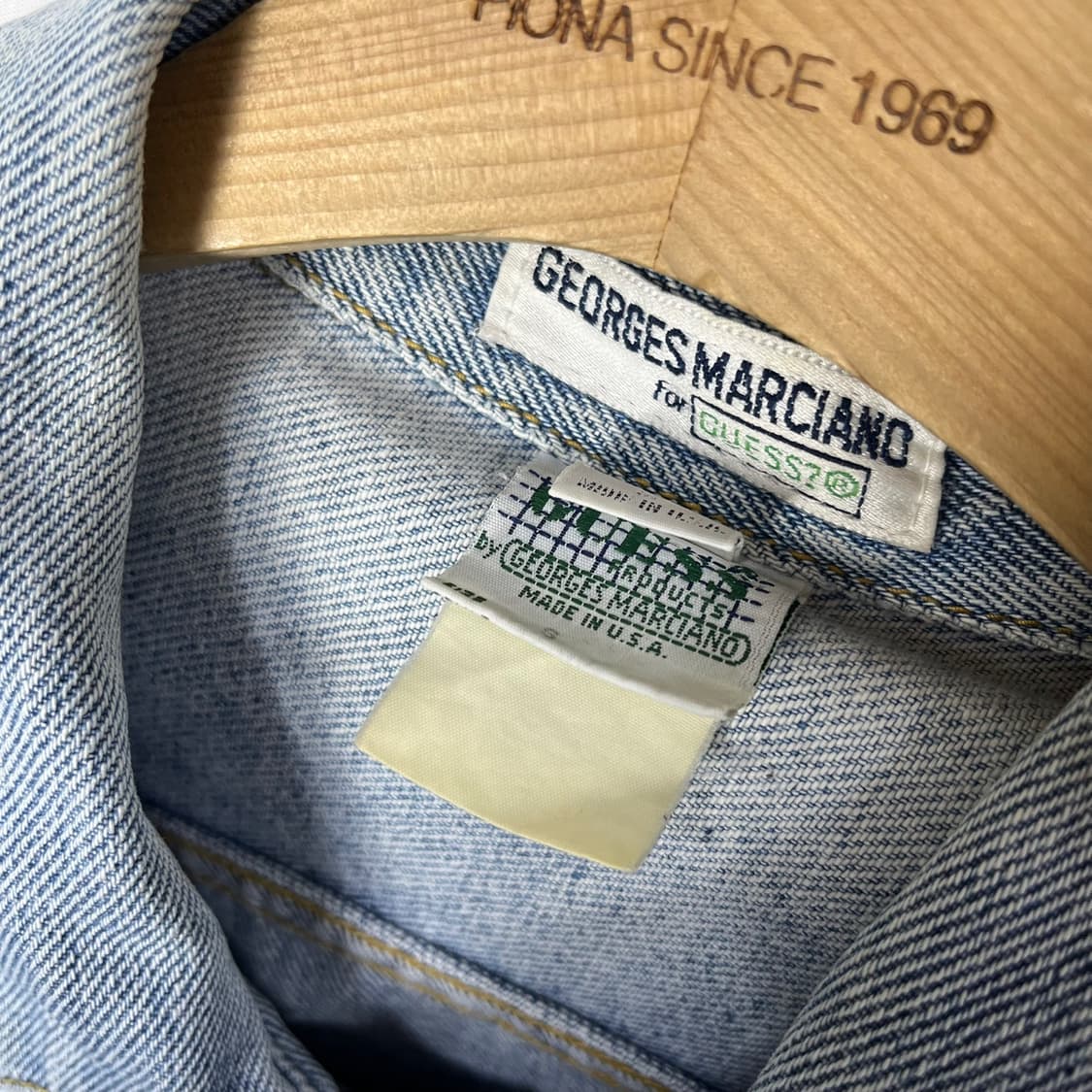 [Guess] 80's 마르시아노 게스 데님 트러커자켓 상품이미지5