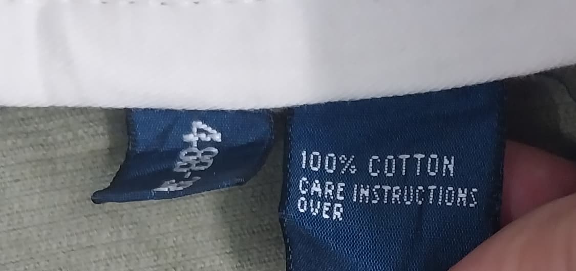 폴로 랄프로렌 올리브 코듀로이 팬츠 48/30 상품이미지4