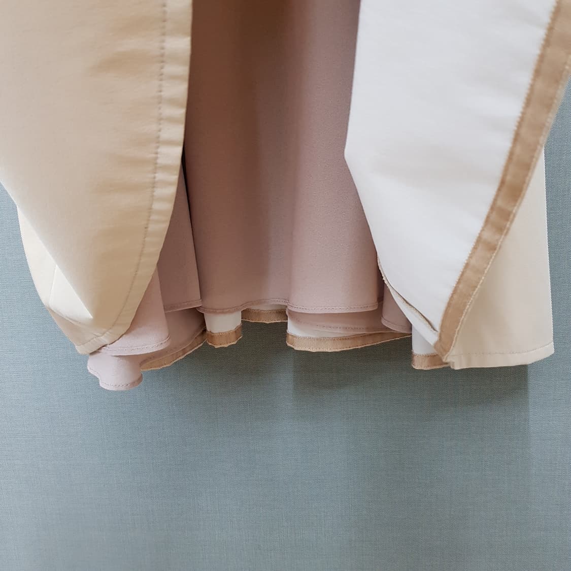 미샤 2024 스퀘어넥 벨트 A라인 롱 원피스 XS사이즈 상품이미지3