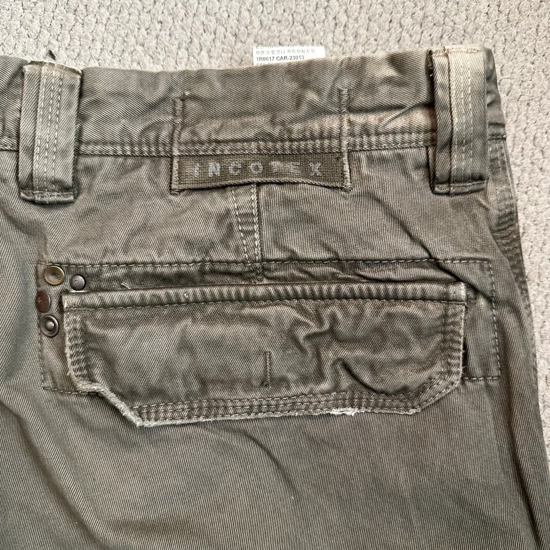 인코텍스 INCOTEX 카고팬츠 상품이미지9