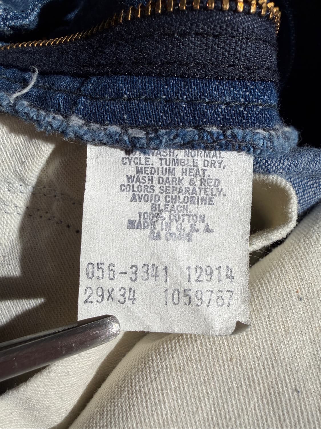 70's LEE Carpenter (29, Made In U.S.A) 상품이미지8