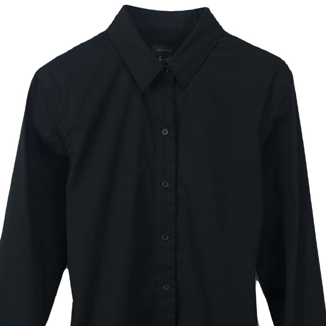 [띠어리] 슬림핏 셔츠 블랙 M19083 상품이미지4