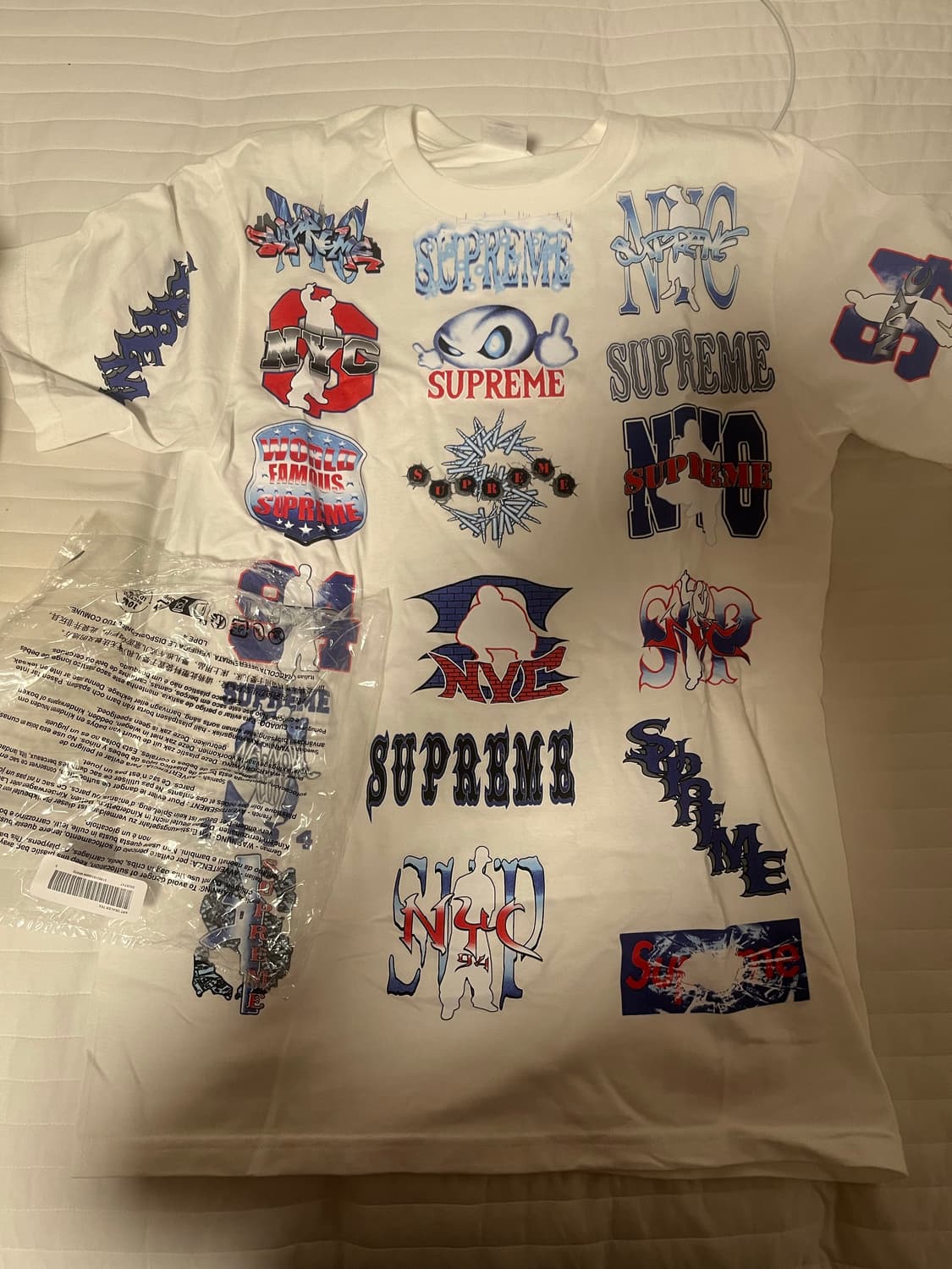 슈프림 티셔츠 26ss flash 티셔츠 s 새상품 상품이미지1