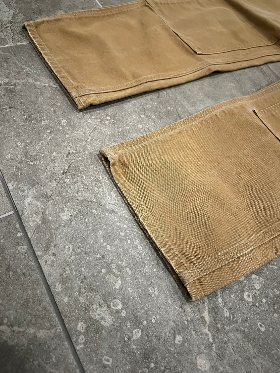 (33X32)칼하트 더블니 워크팬츠 B136BRN 칼하트브라운 루즈핏 상품이미지8