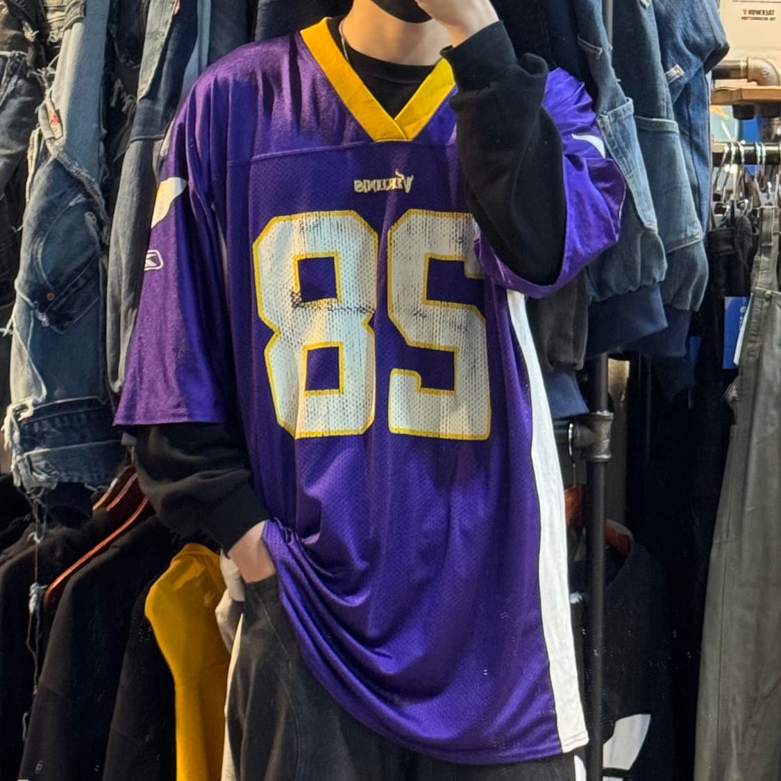 [No.9]NFL X Reebok No.28 풋볼져지 상품이미지3