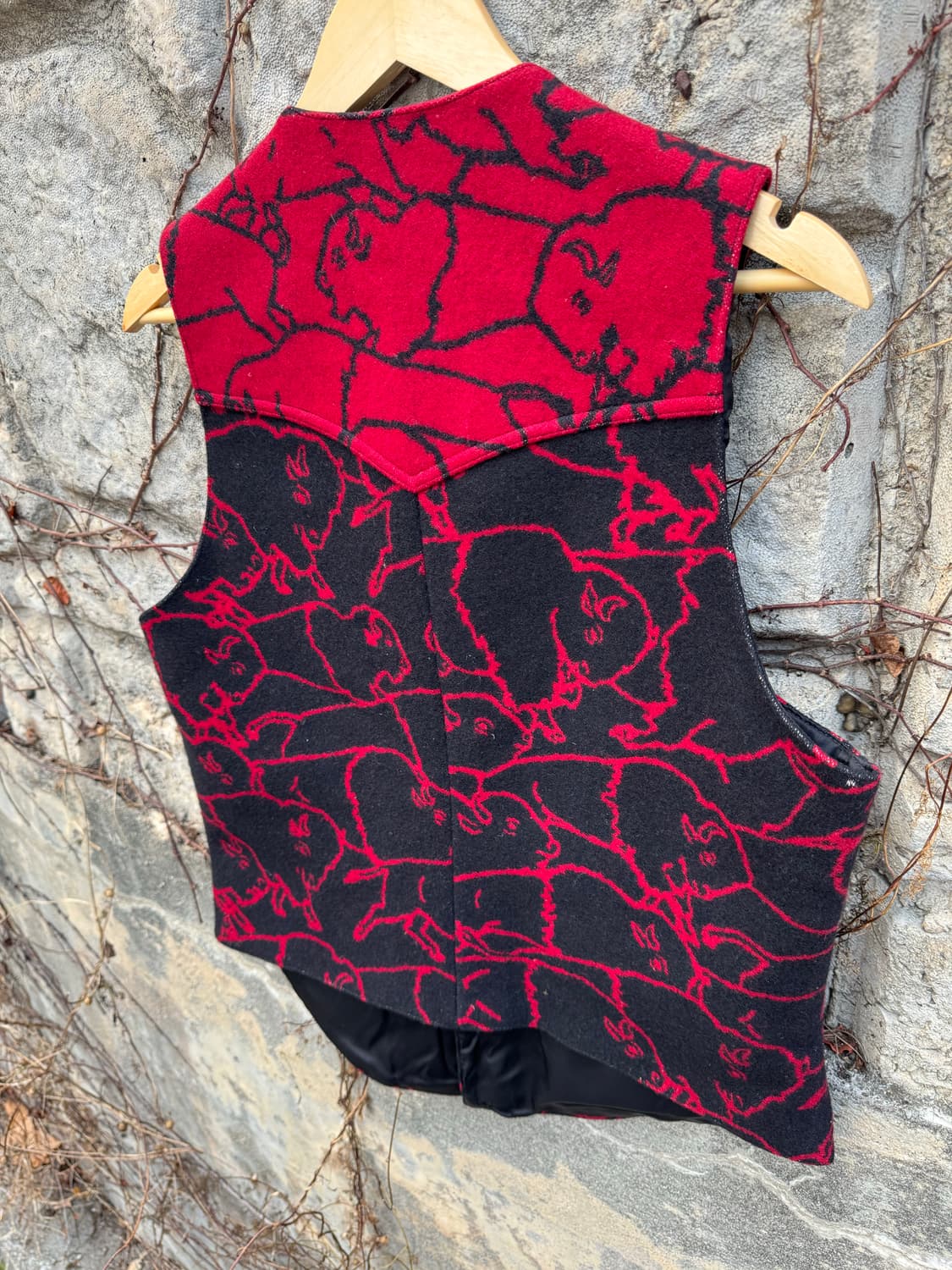 80s 펜들턴 빈티지 웨스턴 나바호 울 베스트 조끼 38 상품이미지4