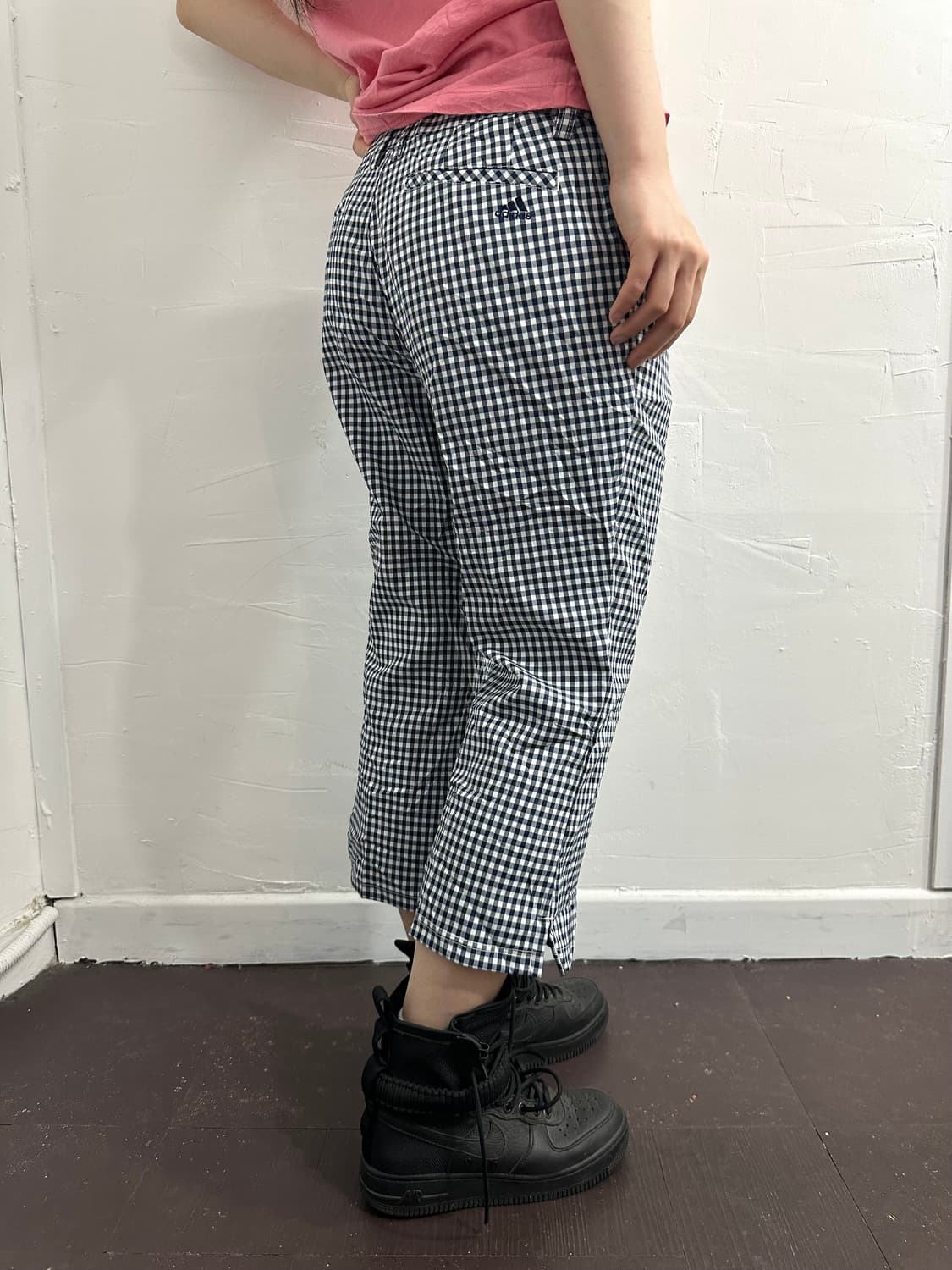 adidas check capri pants 상품이미지3
