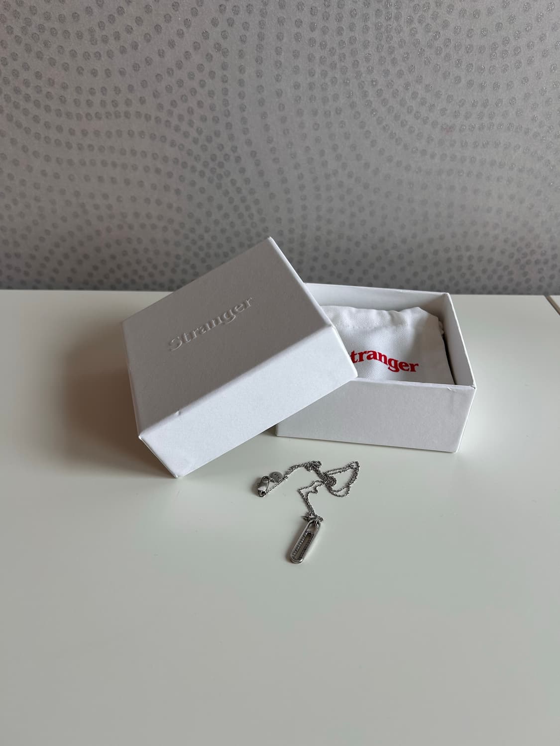 Stranger 스트레인져 카밀 목걸이 실버 상품이미지7