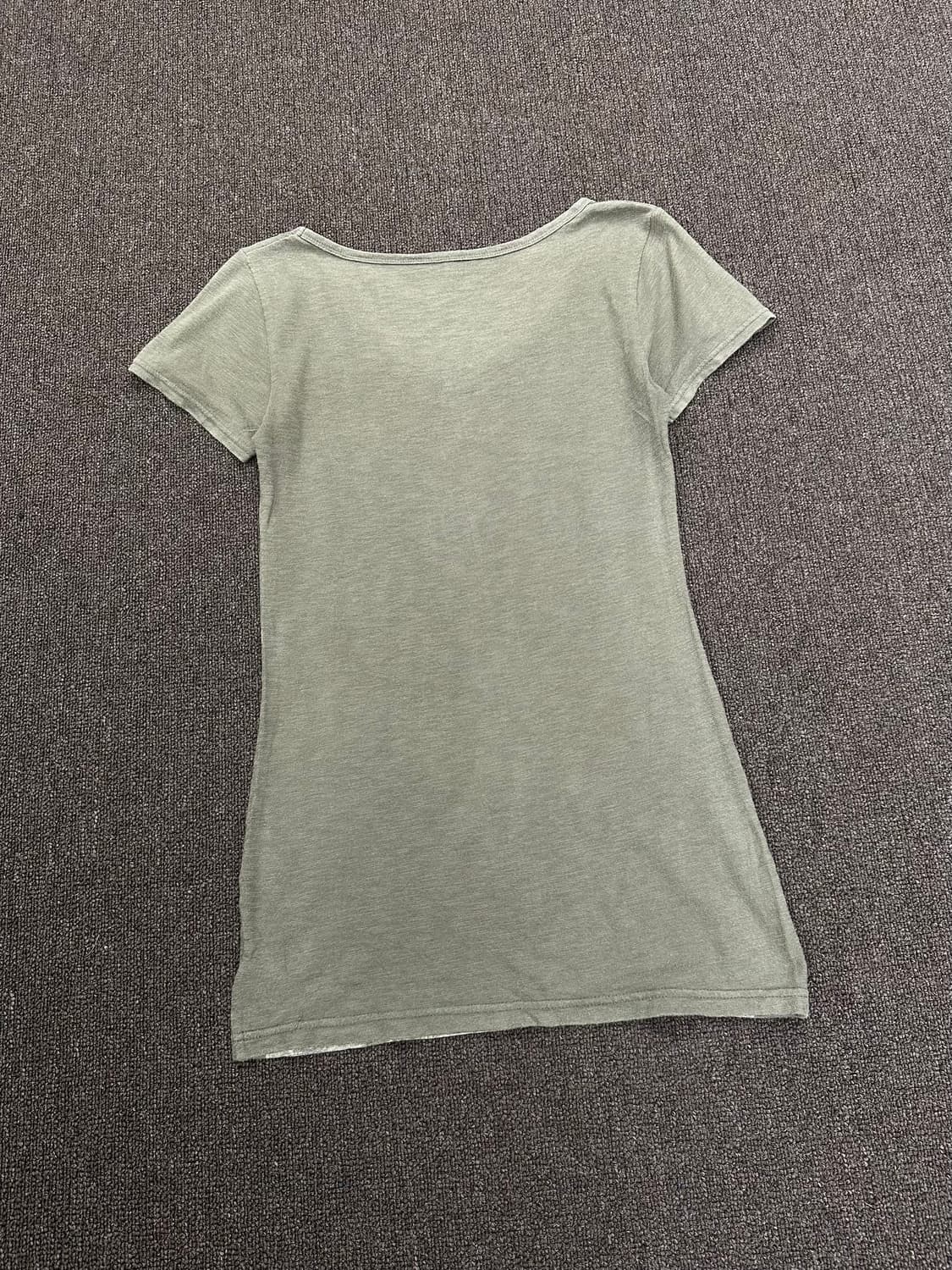 M)Japanese vintage y2k 스터드 프린팅 반팔 상품이미지7