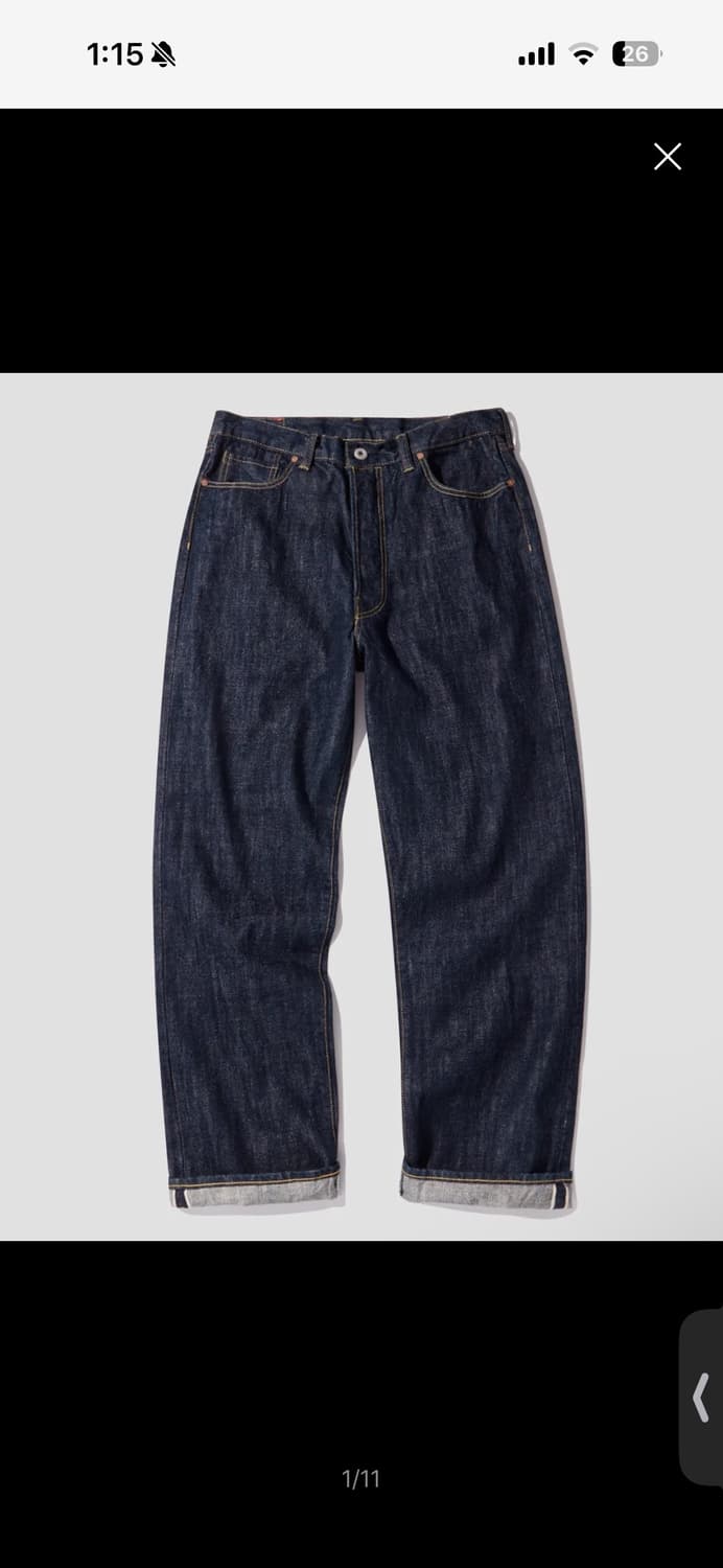 아웃스탠딩 셀비지 데님 상품이미지1