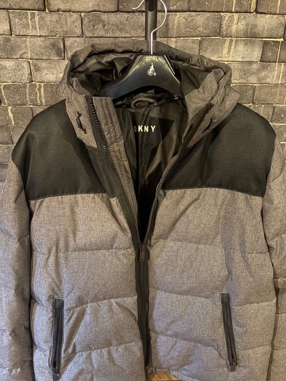 [중고/극미/XL] DKNY 남성 패딩 급처 상품이미지5