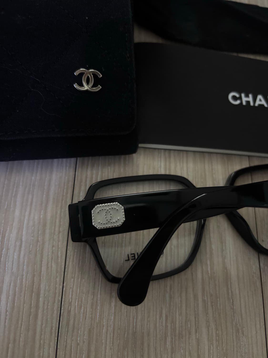 샤넬 스퀘어 안경 상품이미지4