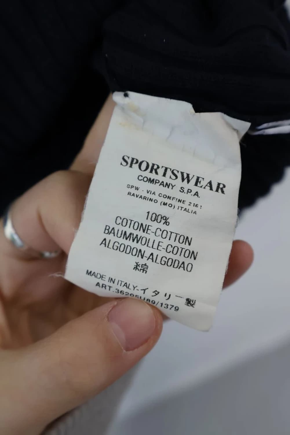 C.P. Company Black Zip Rib Knit 상품이미지6