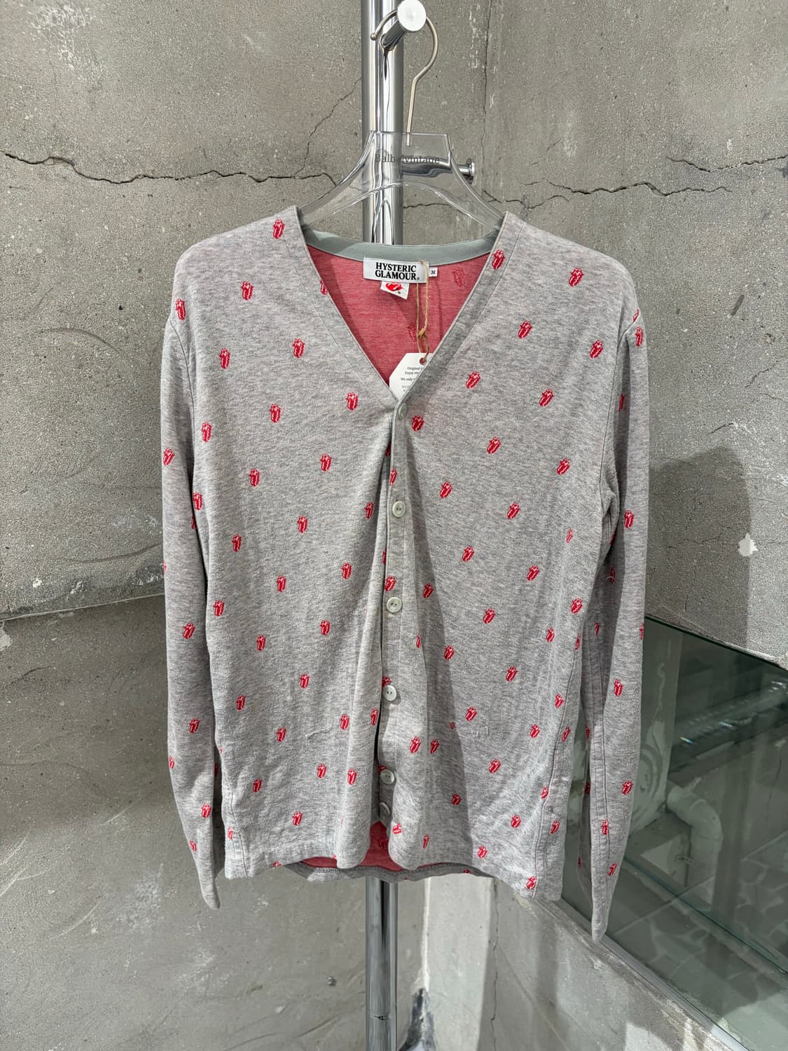 히스테릭글래머 x 롤링 스톤즈 가디건 상품이미지1