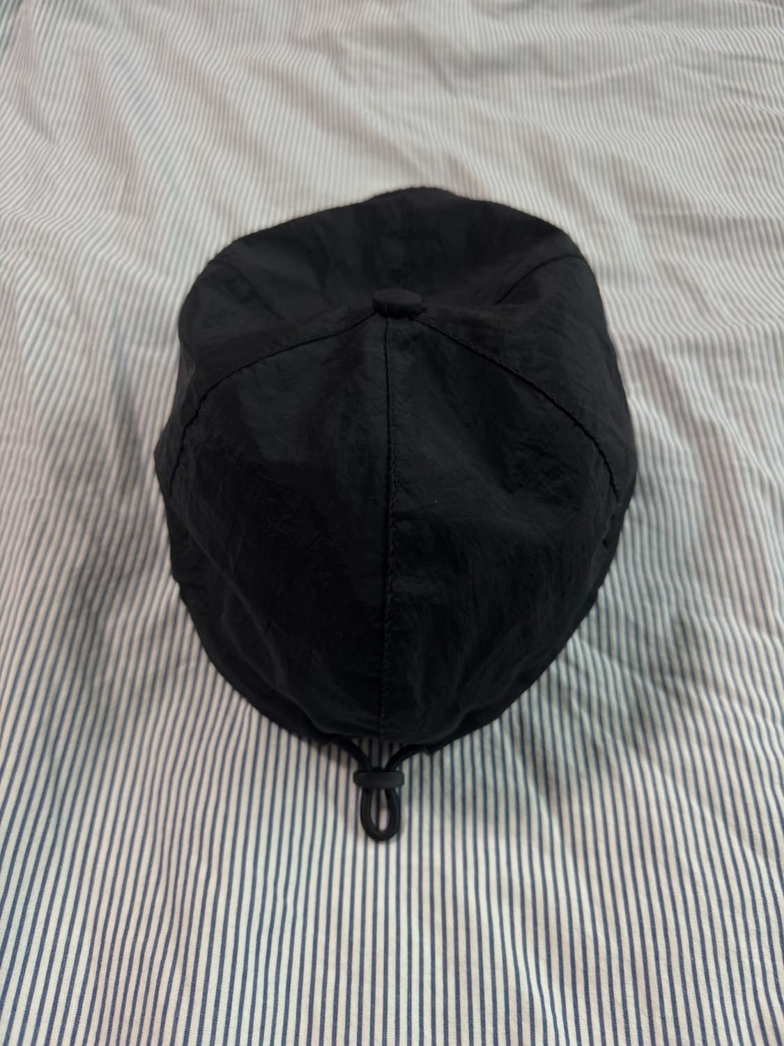 (S급) 스톤 아일랜드 나일론 메탈 6-패널 캡 블랙 XL 상품이미지5