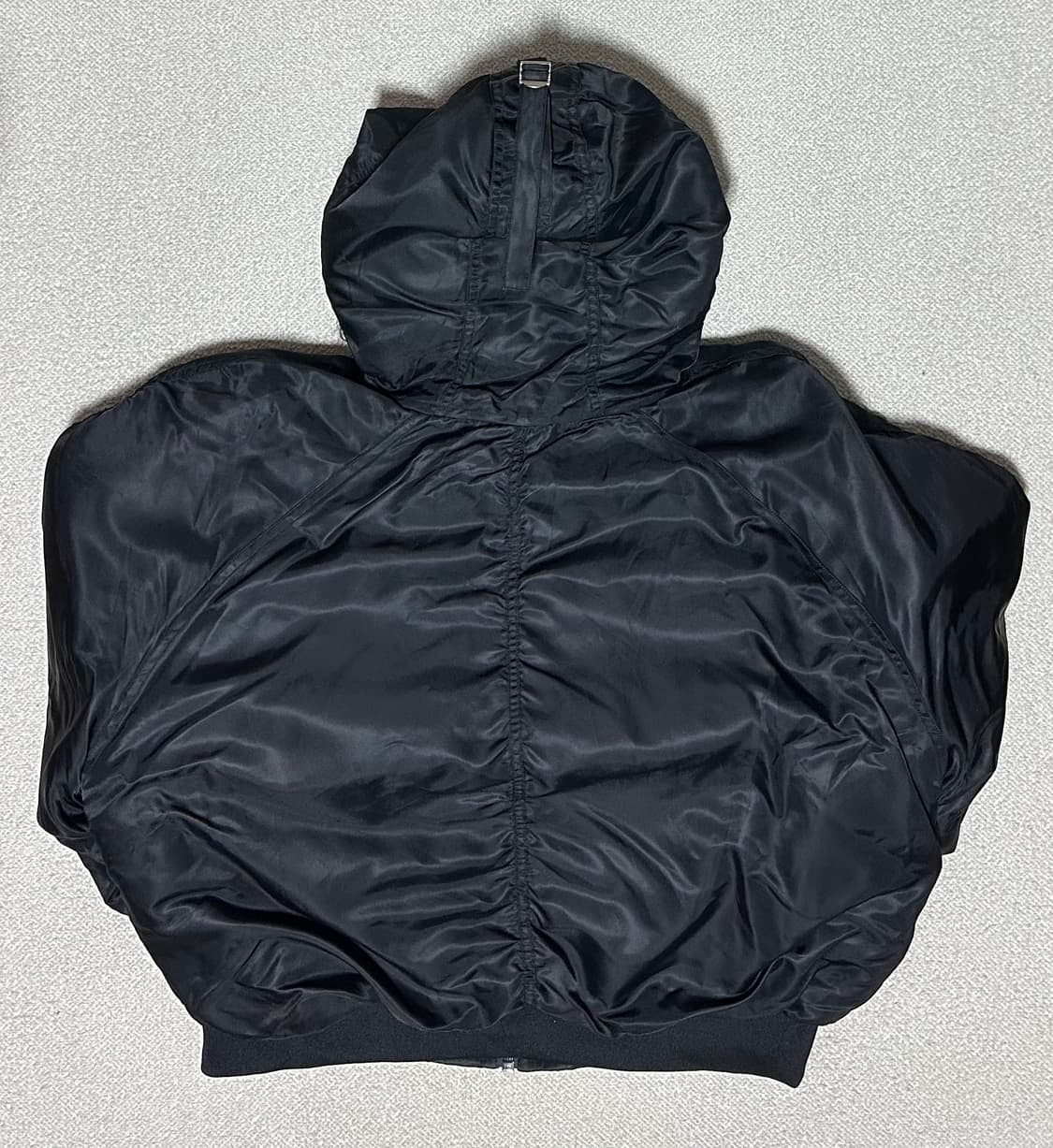 선데이오프클럽 후드 퍼 봄버 자켓 상품이미지4