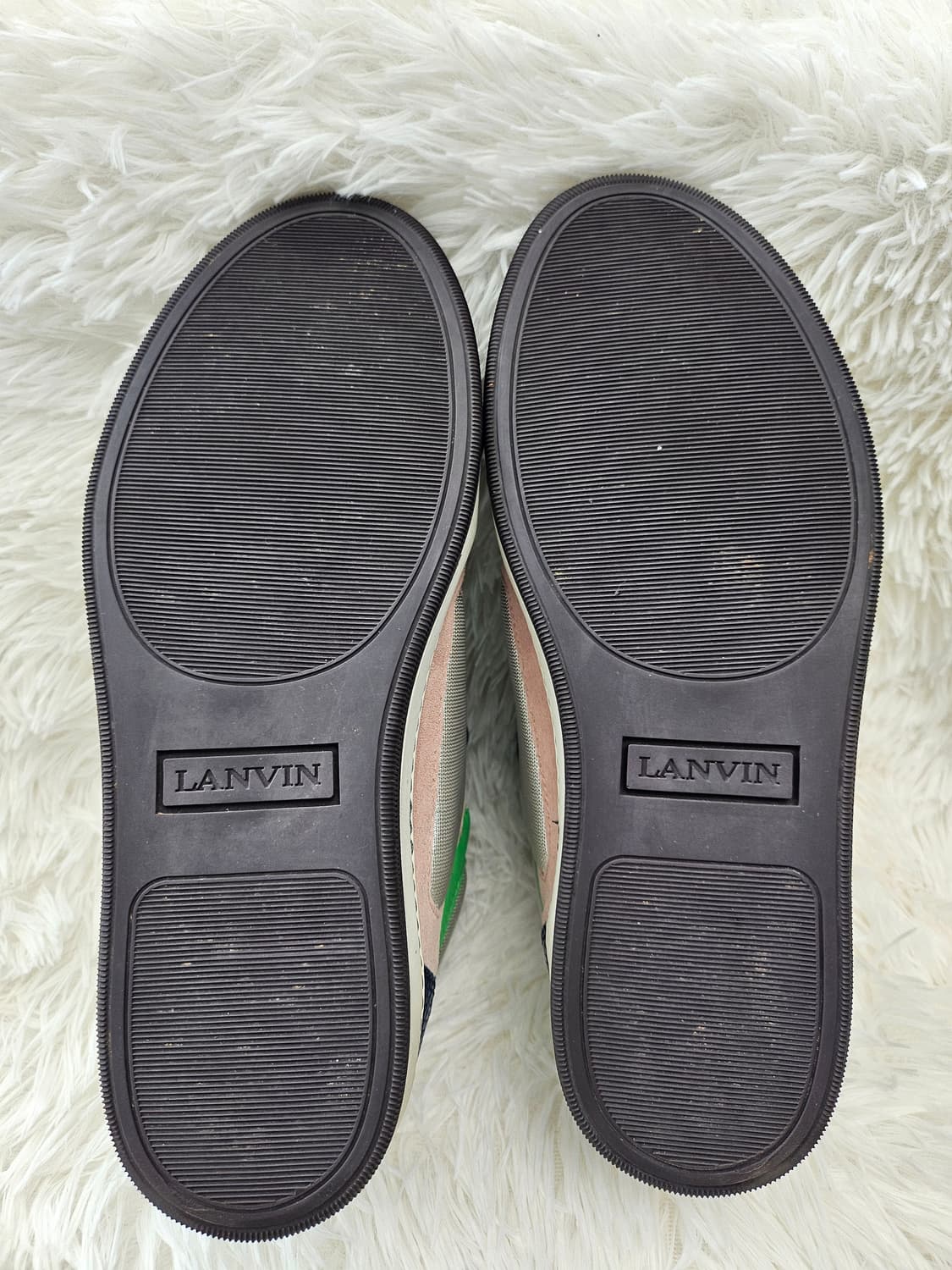 랑방 컬러블록 미드탑 스니커즈 265 7 상품이미지7