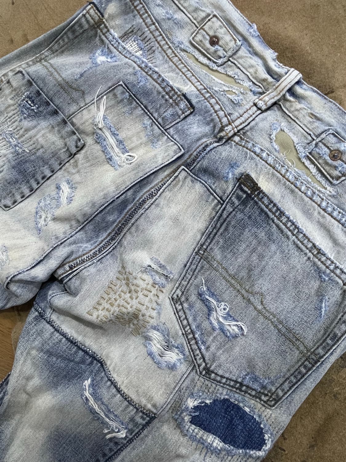 폴로랄프로렌(DS)/멀티패치 디스트레스드 청바지(31“) 상품이미지6