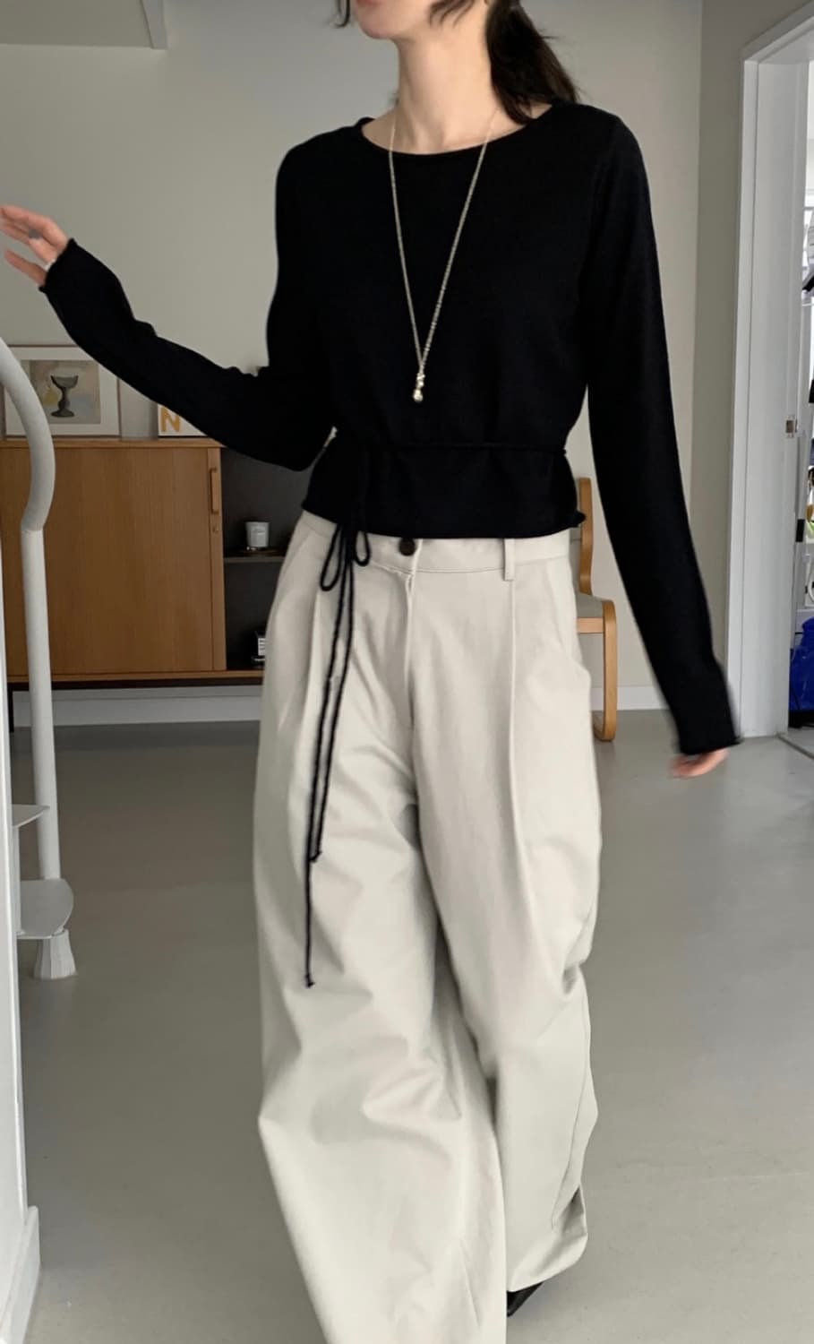 [오브나인] 루어와이드팬츠 상품이미지2