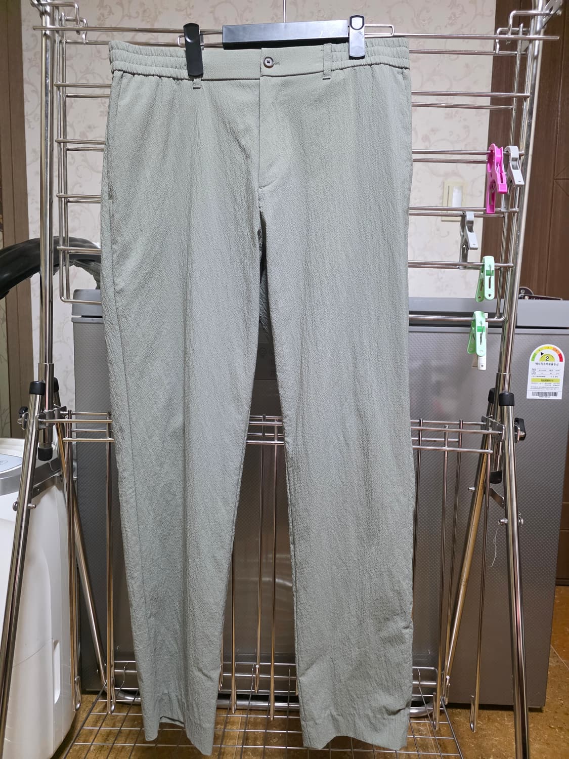 타임옴므 23ss 시어서커 크링클 팬츠 상품이미지1