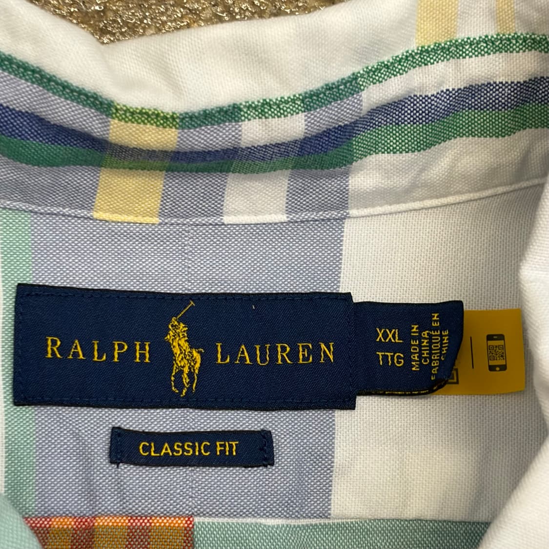새상품급 미국 빈티지 폴로랄프로렌 긴팔 체크셔츠 상품이미지5