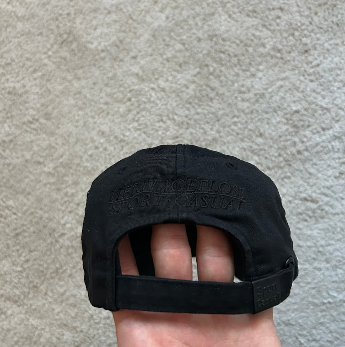 헤리티지플로스 / 블랙 볼캡 FREE 상품이미지2