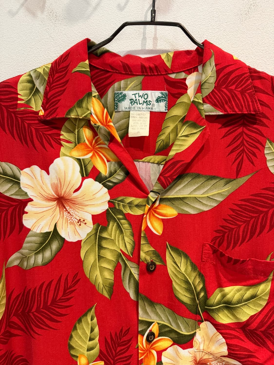 TWO PALMS Aloha Shirt (Made In  Hawaii) 상품이미지3