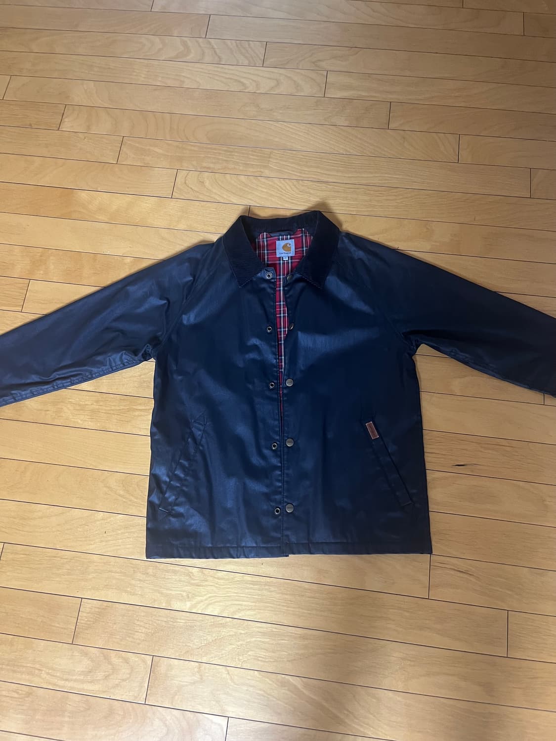빈티지 칼하트 제임스 자켓 블랙 carhartt wip 상품이미지4