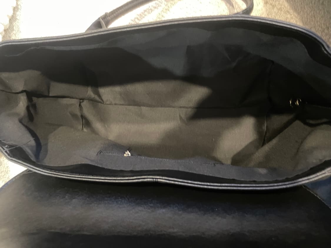 클래식 레더 백 가죽가방 블랙가방 상품이미지4