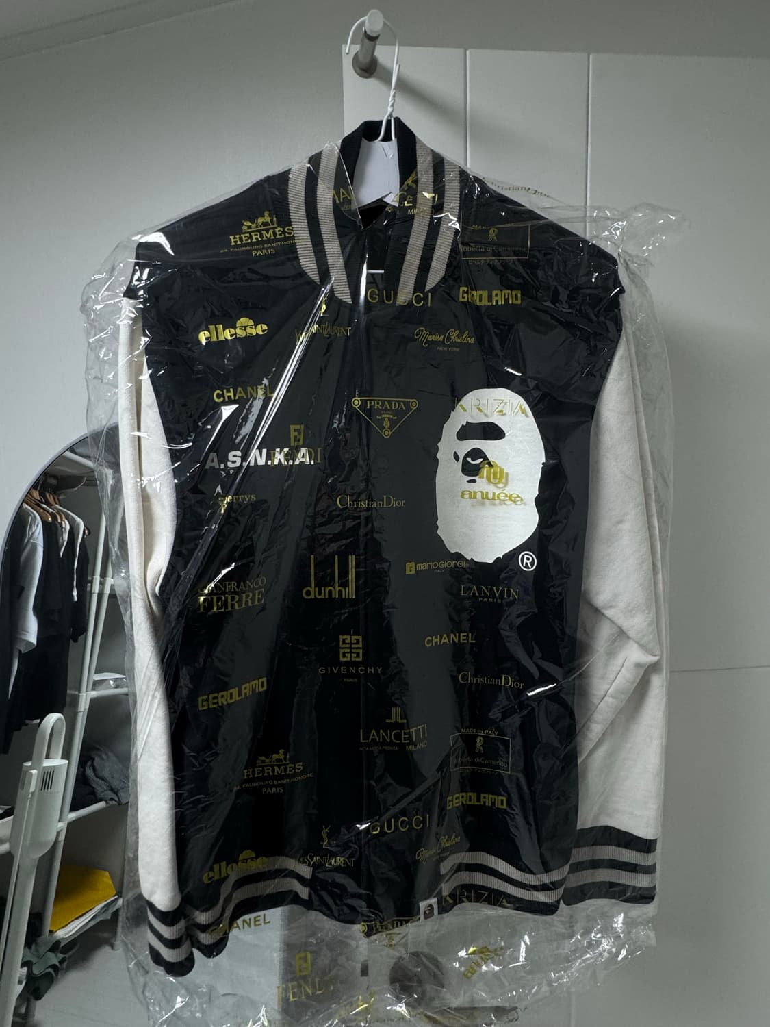 베이프 asnka 바시티 자켓 상품이미지9