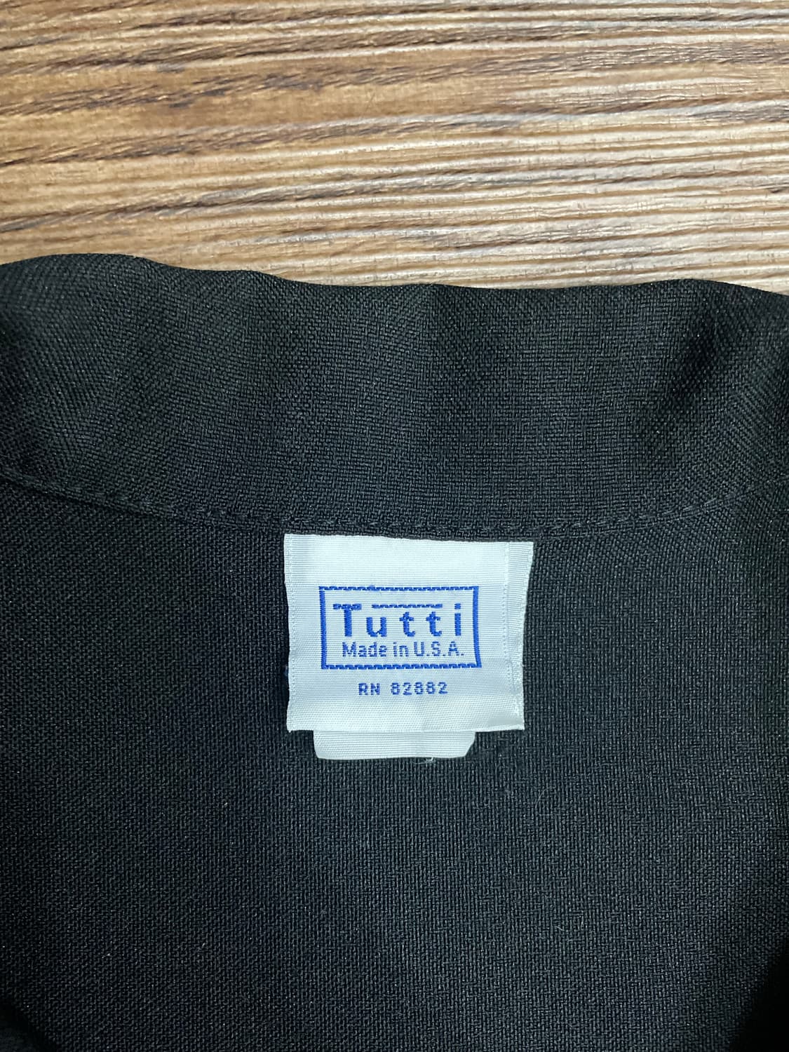 90s Tutti Made In USA 일렉트릭 기타 로큰롤 패턴 셔츠 상품이미지4