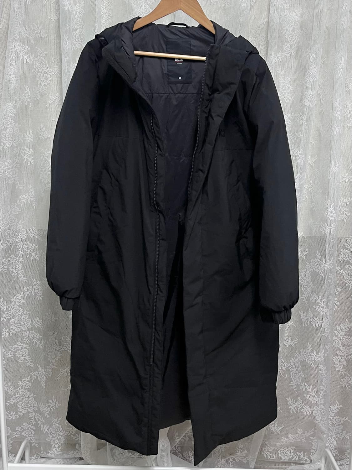 90) 24fw 케이투 K2 남녀공용 수지 논퀼팅 롱다운 패딩 상품이미지3