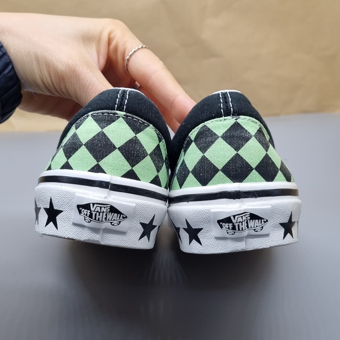 반스 다이아몬드 체크 슬립온 245 상품이미지4