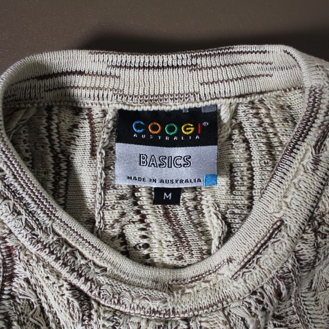 Coougi 쿠지 호주생산 케이블 니트  상품이미지4