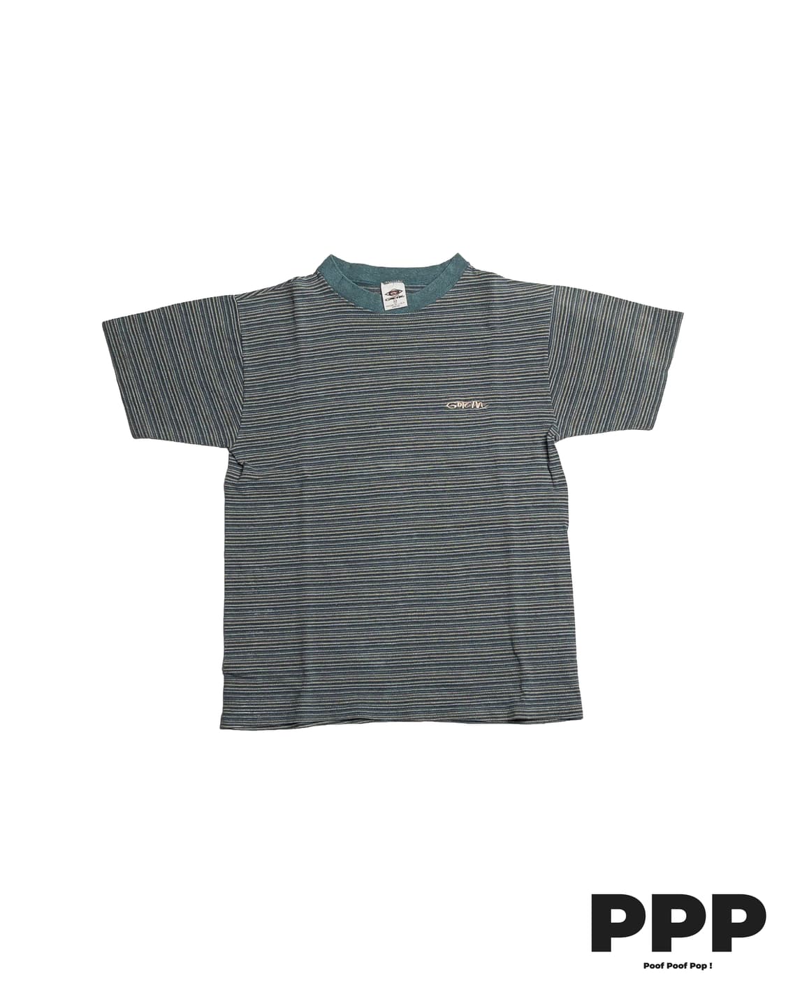 90's Gotcha 스트라이프 티셔츠 상품이미지1