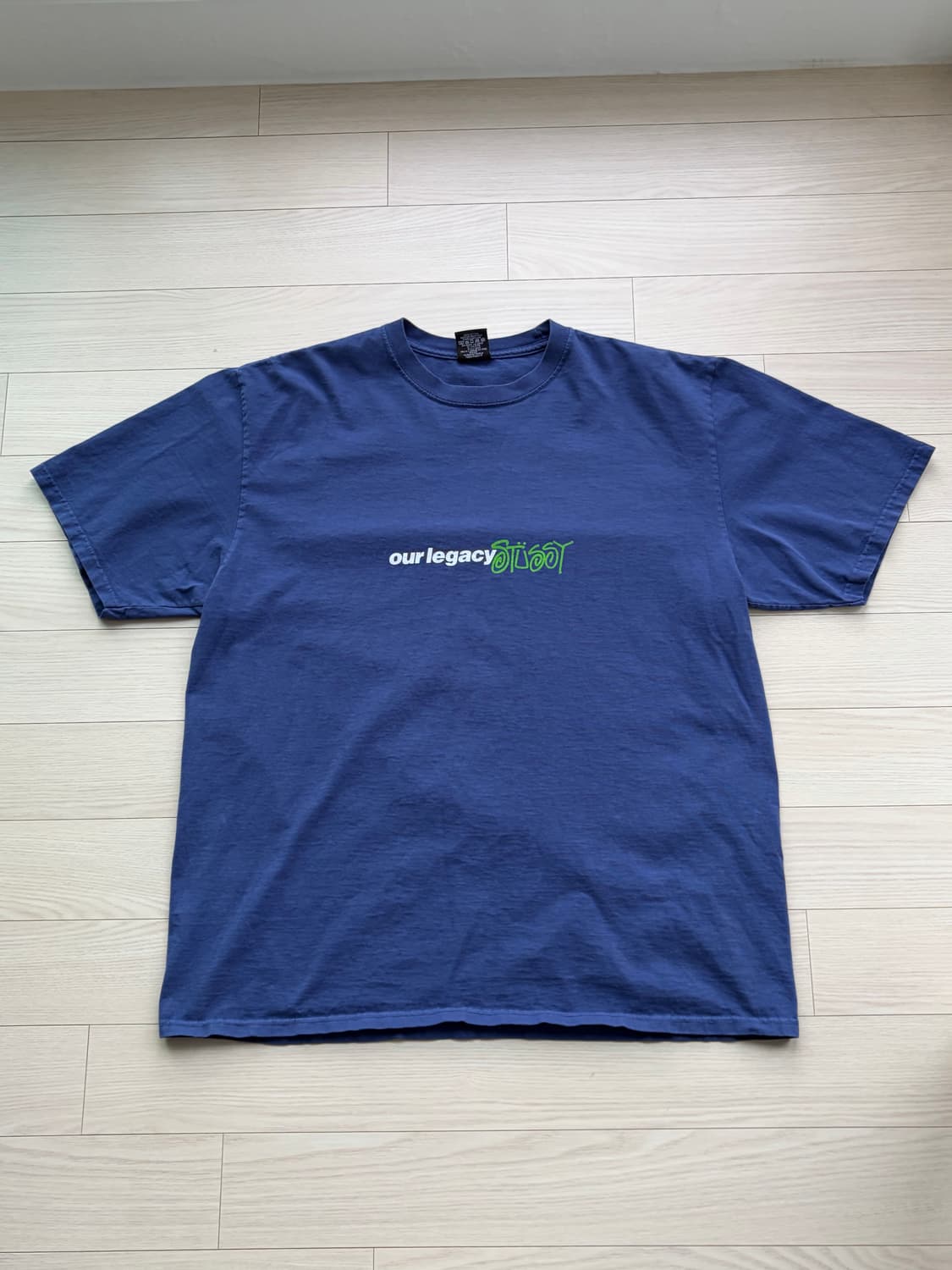 stussy 스투시x아워레가시 워크샵 스포츠 피그먼트 다이드 티셔츠 L  상품이미지2