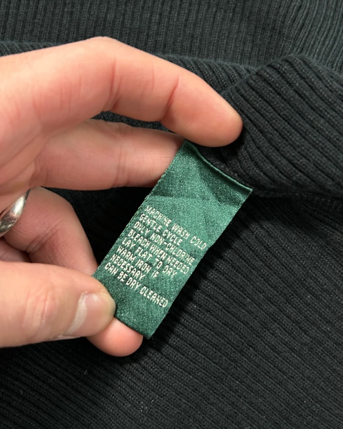 랄프로렌 넥 로고 터틀넥 니트 스웨터 상품이미지7