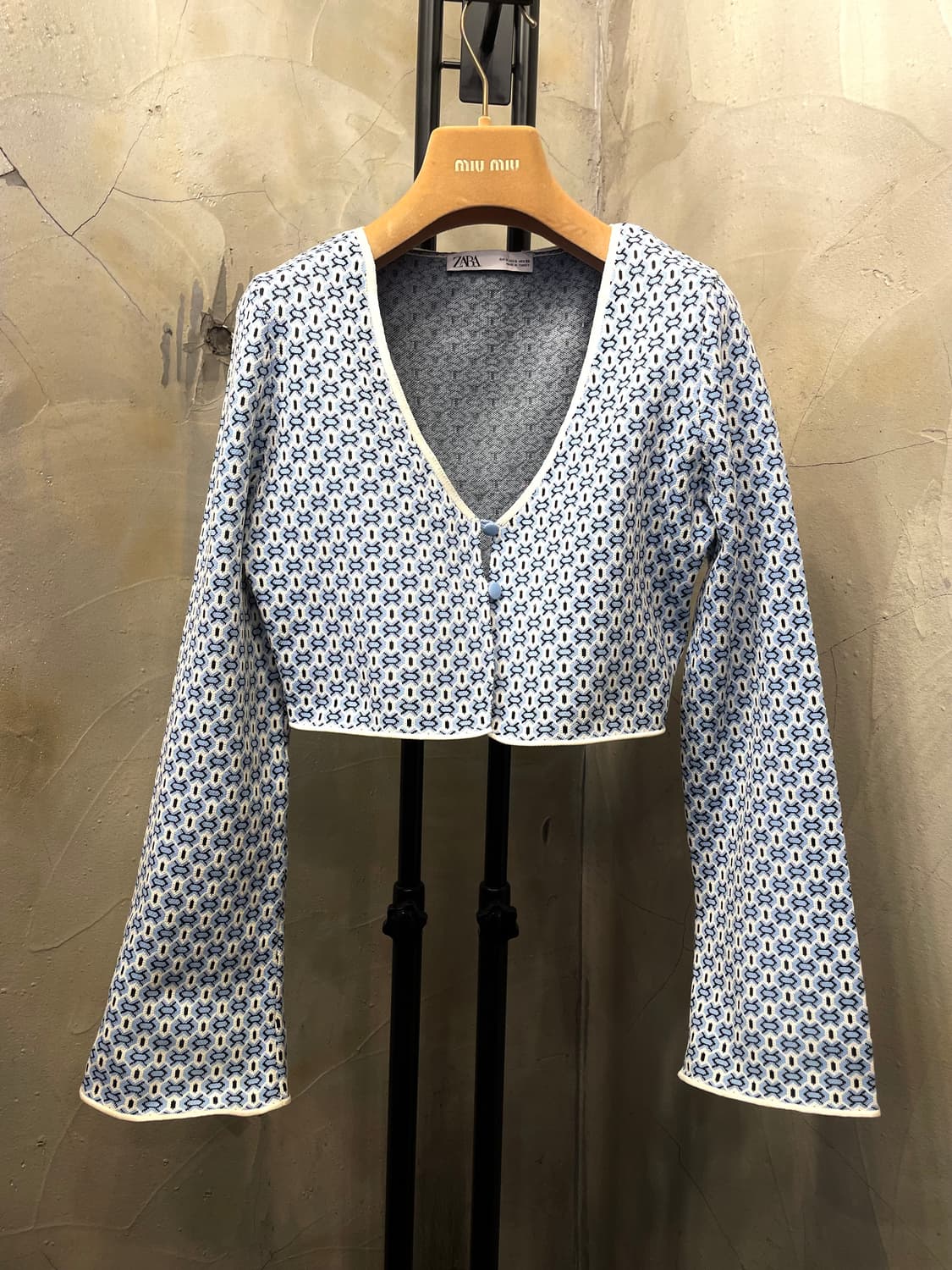 자라 크롭 가디건 55~66 상품이미지5