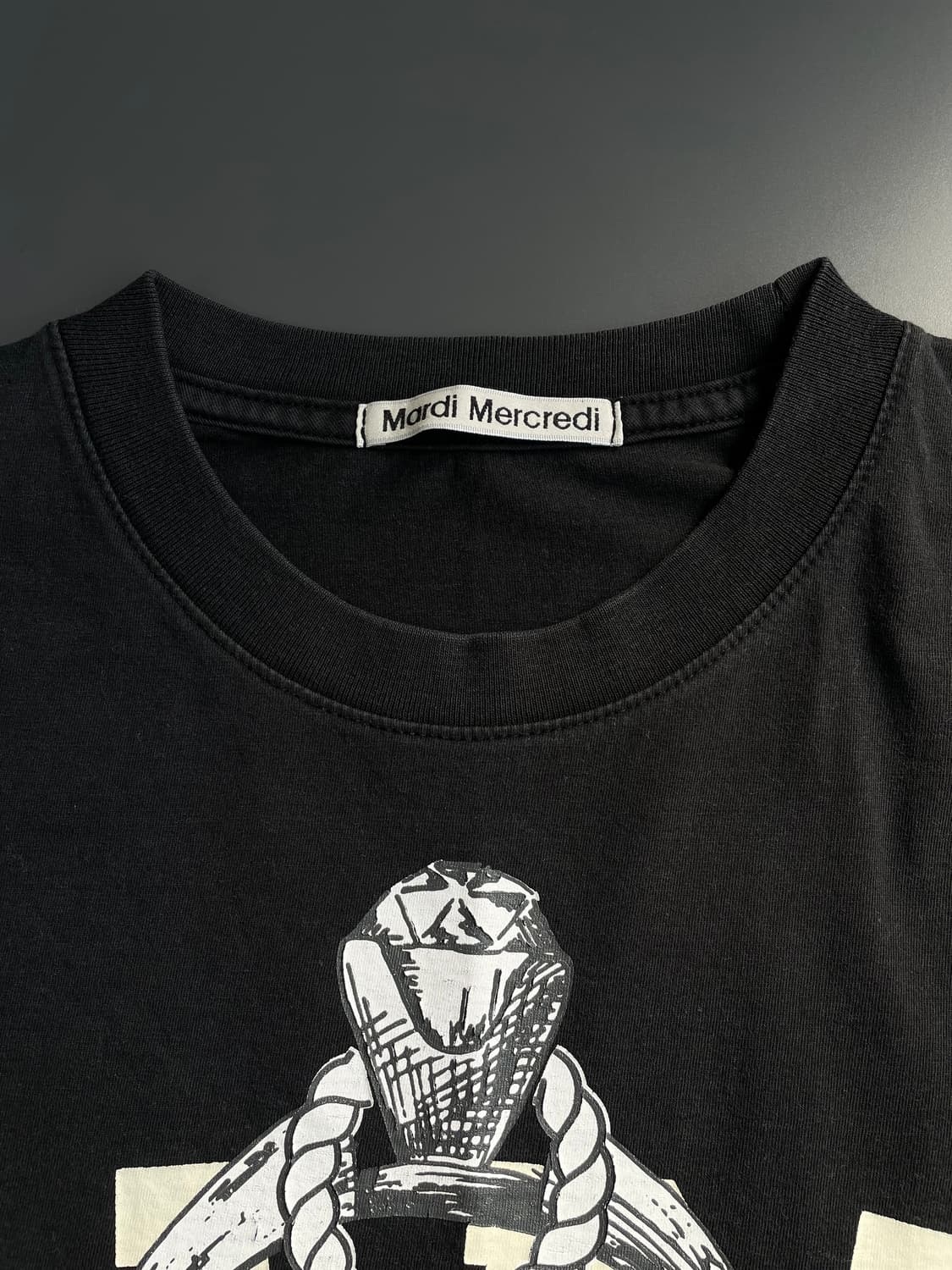 [M] 마르디 링 로고 프린팅 반팔 티셔츠 상품이미지6
