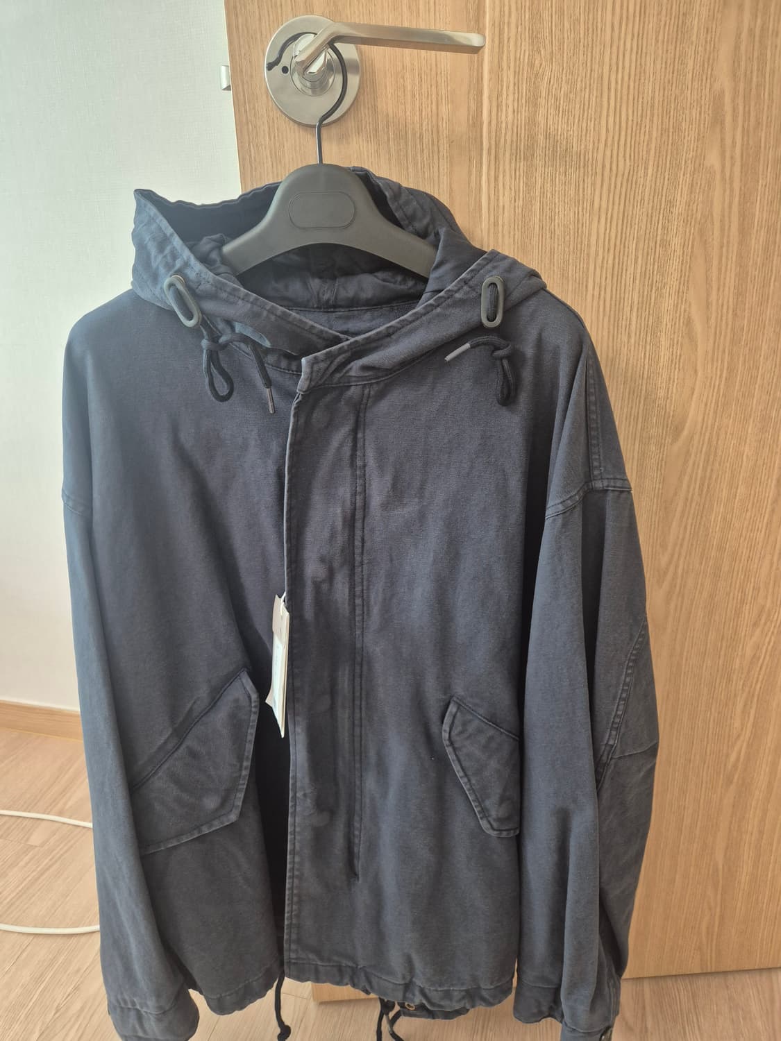 (새상품 1) 퍼렌 25aw m51 숏파카 네이비 상품이미지1