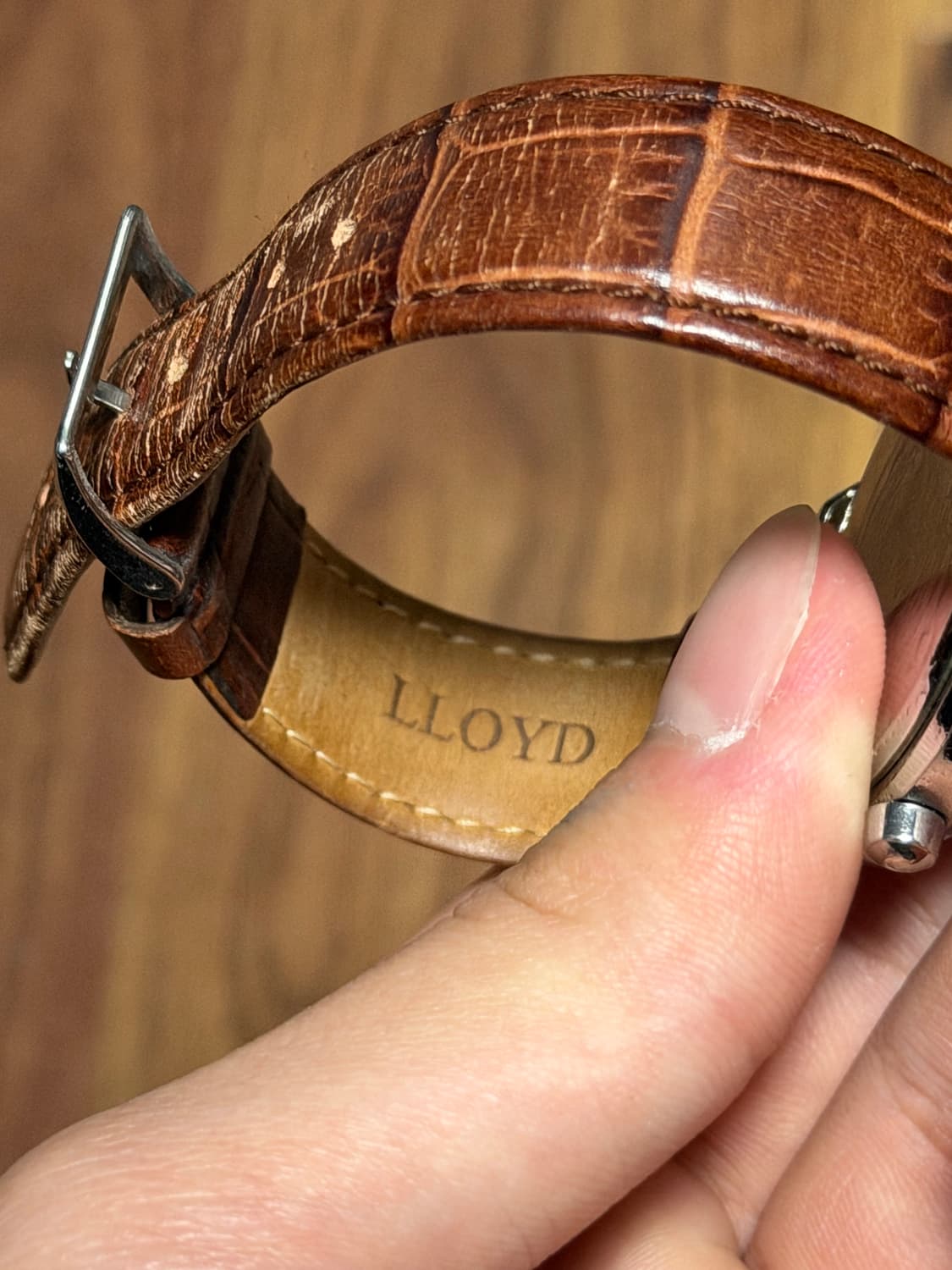 로이드 가죽 손목시계 상품이미지6