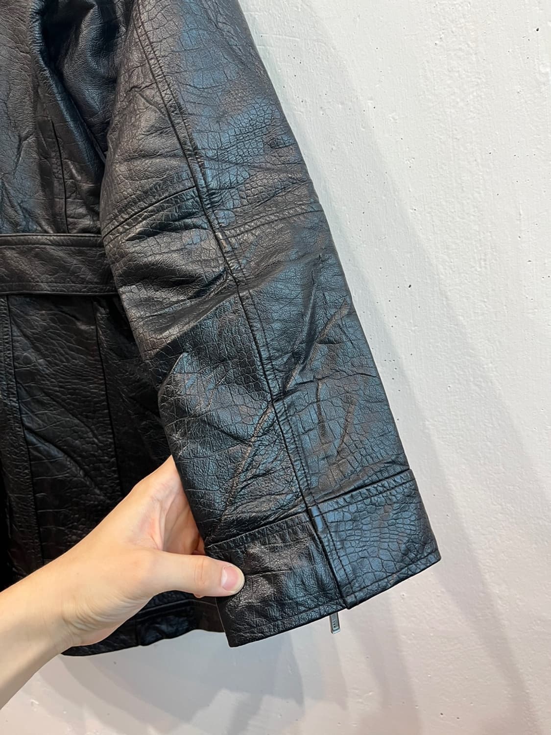Tornado Mart Goat Skin Coat Jacket (M) 상품이미지9